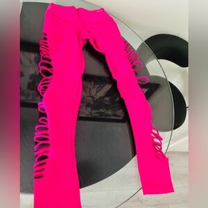 Sexy Hollow sides gym tights